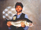 1991, Enns: Helmut Wagner, Bachforelle, 73 cm, 4,40 kg